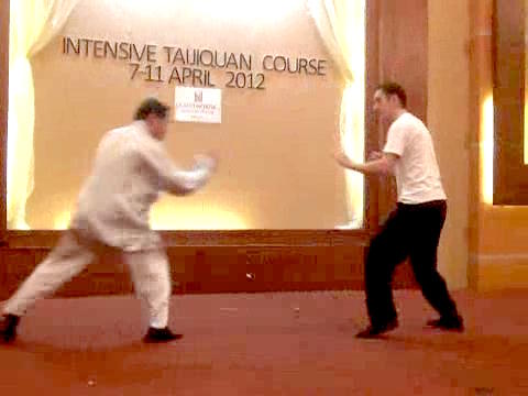 Taijiquan sparring