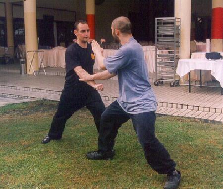 Shaolin sparring