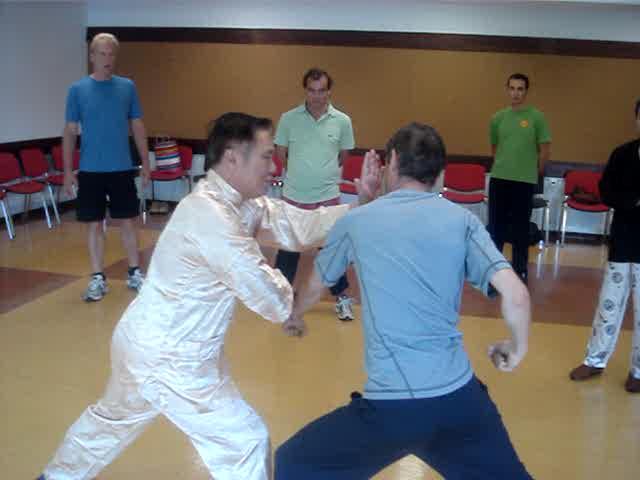 Taijiquan sparring