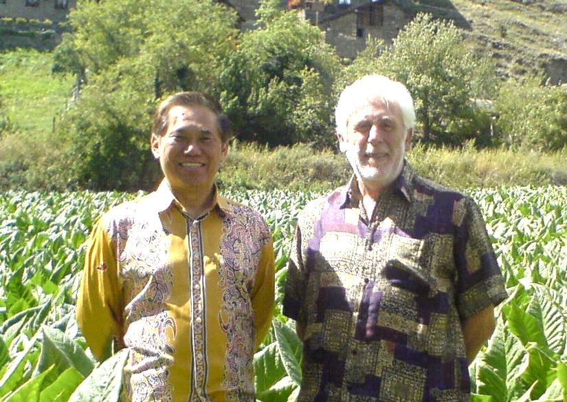 Grandmaster Wong and Sifu Riccardo