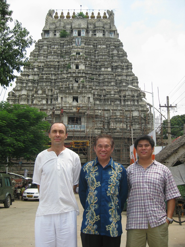 Sifu Rama, Grandmaster Wong and Sifu Wong