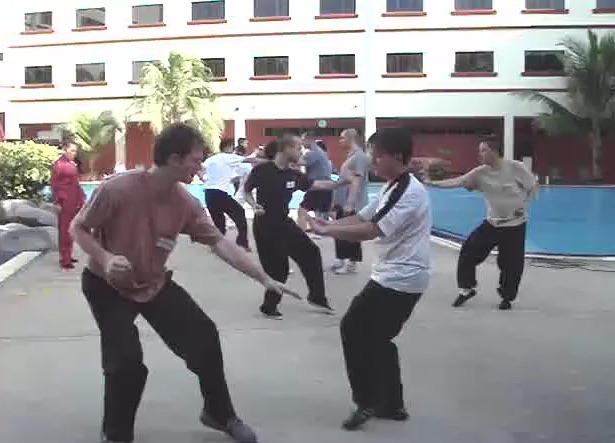 kungfu sparring