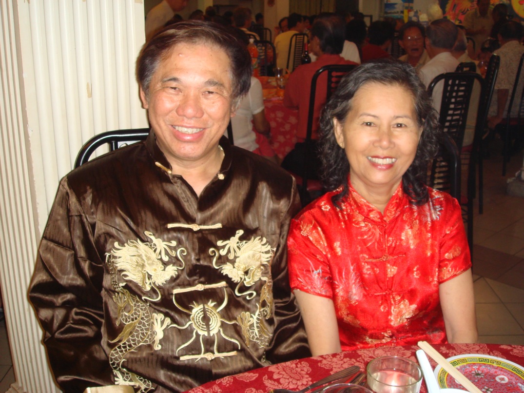 Grandmaster Wong and his Wife