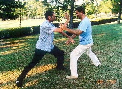 Taijiquan sparring