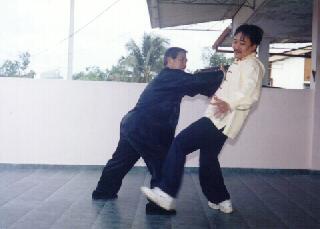 Flowing aspect of Taijiquan