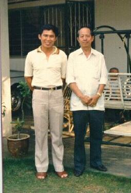 Sifu Wong and Sifu Ho Fatt Nam