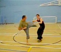 Taijiquan free sparring