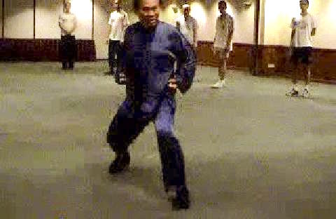 Shaolin Kung Fu footwork