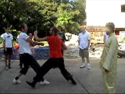 Shaolin Kung Fu free sparring