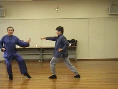 Shaolin combat sequences