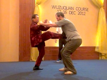 Wuzuquan kneading Hands