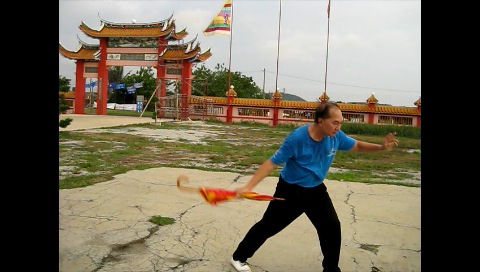 Shaolin Through-Cloud Umbrella Set