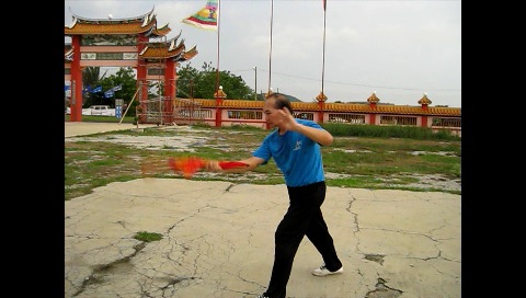 Shaolin Through-Cloud Umbrella Set