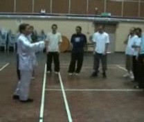 Free Sparring using Shaolin Kungfu